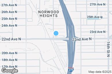 Map image of the property - 2169 22nd Ave N