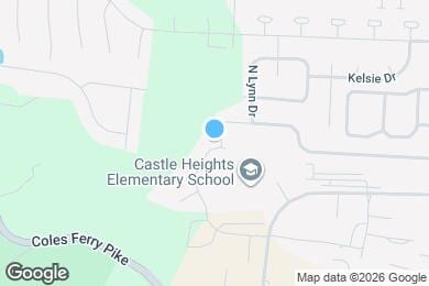 Map image of the property - 1030 Heydel Cir