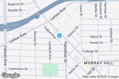 Map image of the property - 593 Talbot Ave