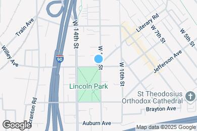 Map image of the property - 1118 Kenilworth Ave