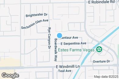 Map image of the property - 827 Centaur Ave