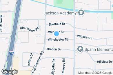 Map image of the property - 1434 Winchester St