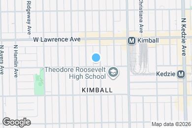 Map image of the property - 3512 W Leland Ave