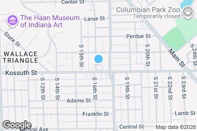 Map image of the property - 633 S 16th St