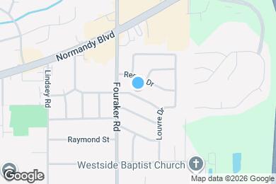 Map image of the property - 7917 Chateau Dr S