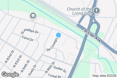 Map image of the property - 980 De Couagne Dr