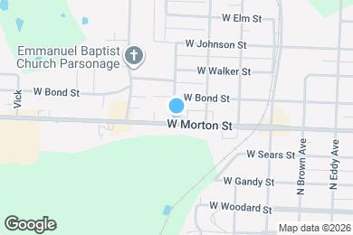 Map image of the property - 731 W Morton St