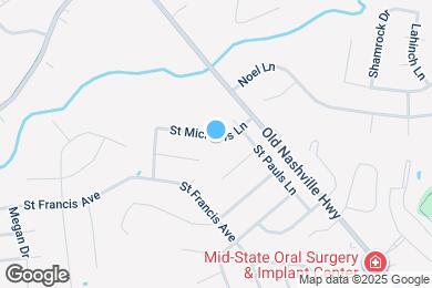 Map image of the property - 109 St Michaels Ln