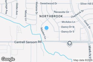 Map image of the property - 2308 Tallowood Ct