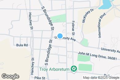 Map image of the property - 113 University Ave