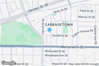 Map image of the property - 217 Berean Ave SE