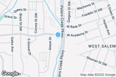 Map image of the property - The Flats at Peters Creek