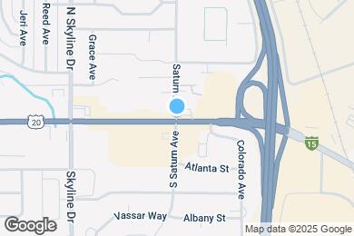 Map image of the property - 702 S Saturn Ave
