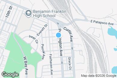 Map image of the property - 3808 Pennington Ave