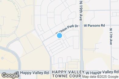 Map image of the property - 1977 W Kinfield Trail