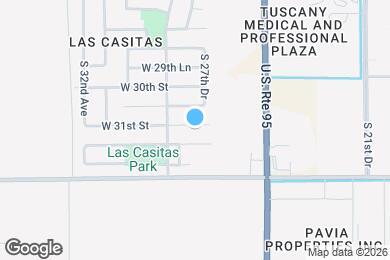 Map image of the property - 2789 W 31st St