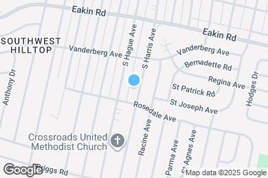Map image of the property - 949 S Harris Ave