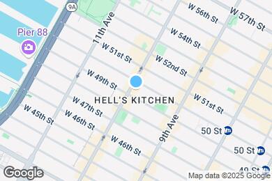 Map image of the property - 722 Tenth Avenue