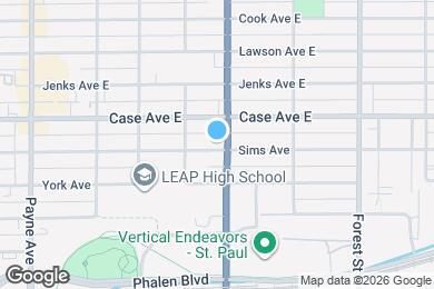 Map image of the property - 931 Arcade St