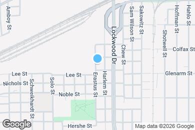 Map image of the property - 2310 Erastus St
