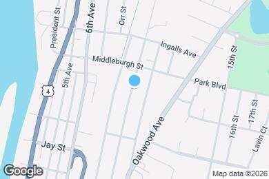 Map image of the property - 362 9th St