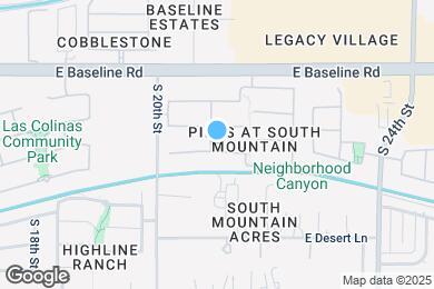 Map image of the property - 2102 E Fawn Dr