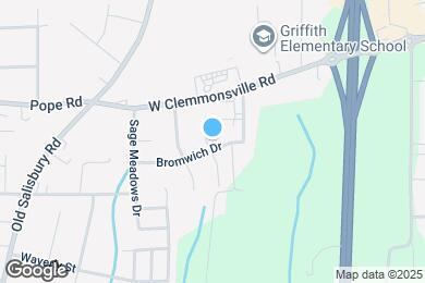 Map image of the property - 1447 Bromwich Dr