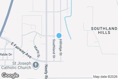 Map image of the property - 3715 Hillridge St