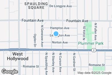 Map image of the property - 7626 Lexington Ave