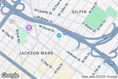 Map image of the property - 710 N 1st St