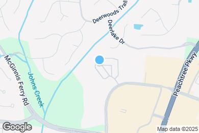 Map image of the property - Park at Johns Creek 55+ Active Adult Living