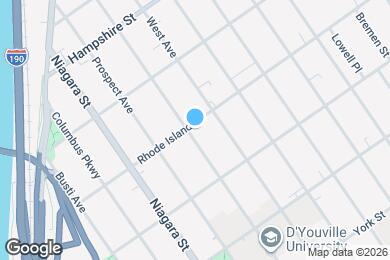 Map image of the property - 395 Fargo Ave