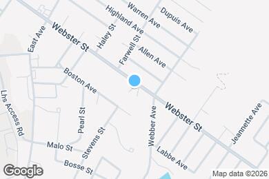 Map image of the property - 333 Webster St