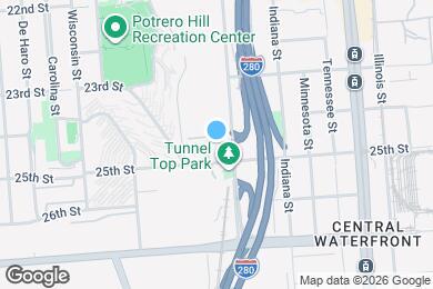 Map image of the property - 1055 Mississippi St