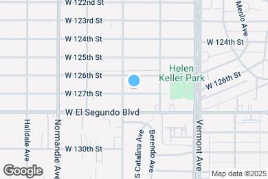 Map image of the property - 1149 W 127th St