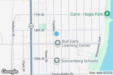 Map image of the property - 1827 Franklin St
