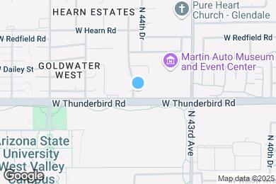 Map image of the property - 13807 N 45th Ave