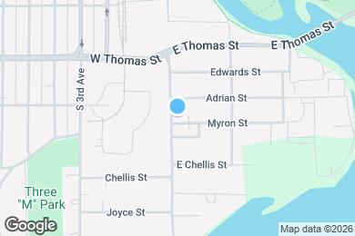 Map image of the property - 1315 Cleveland Ave