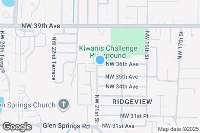 Map image of the property - 2049 NW 36th Ave