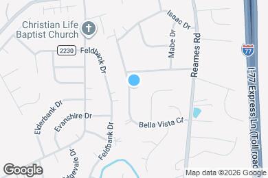 Map image of the property - 8118 Bella Vista Ct