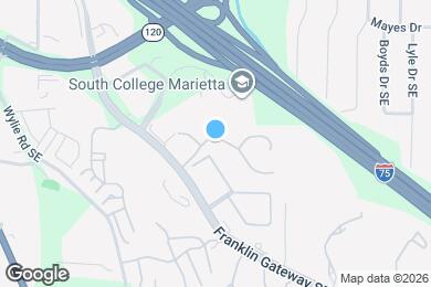 Map image of the property - 1716 Twin Brooks Dr SE