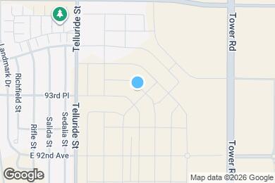 Map image of the property - 17946 E 94th Ave