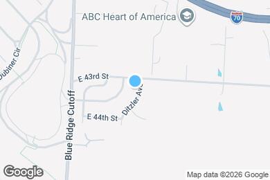 Map image of the property - 4310 Ditzler Ave