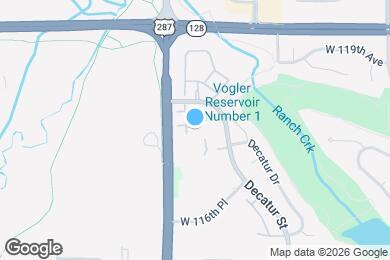 Map image of the property - 2866 W 119th Ave