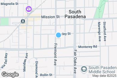 Map image of the property - 1112 Fremont Ave