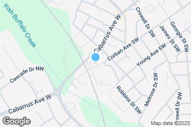 Map image of the property - 334 Corban Ave SW
