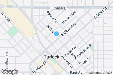 Map image of the property - 391 E Olive Ave