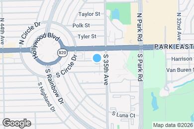Map image of the property - 3510 Harrison St