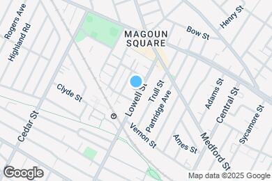 Map image of the property - 320 Lowell St