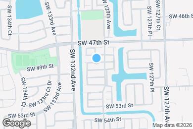 Map image of the property - 12958 SW 49th St